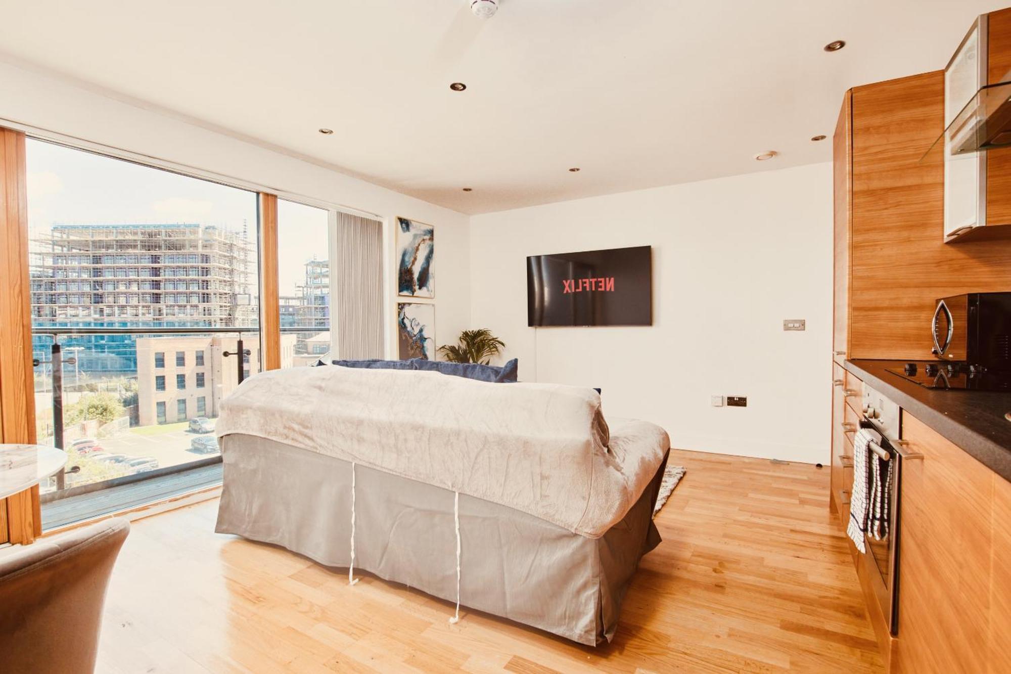 King Deluxe City Apt Large Space& Free Parking! No Balcony Leeds  Zimmer foto